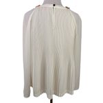 Ted Baker  Lovina Bejeweled Accordion Pleated Top Size 2 Photo 9