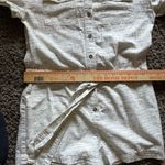 Anthropologie  34N 118W Giana Utility Romper
Sz M Style 47526413 100% Cotton Photo 5