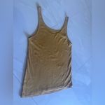 Eileen Fisher  Tank Top  Stretch Organic Cotton Jersey Scoop Neck Orange USA L Photo 7