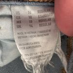 American Eagle Outfitters Blue Women's Distressed Flared Jeans Size 10 Photo 4