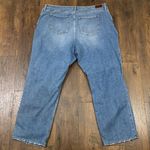 Hollister Ultra High-Rise Dad Jean Busted Knees Jeans Photo 5