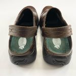 Dublin Riding Clogs Brown Leather Sz 7 Strap Equestrian Mules Slip On Comfort Photo 4