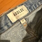 AGOLDE 90s Jean Distressed Loose Fit Denim Straight Leg Light Wash size 23 Photo 3