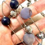 jules b beaded floating double strand necklace Photo 3