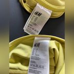H&M  Neon Bikini Push Up Demi Bra Top Sz 34B Tie Side Cheeky Bottoms Sz 2 EUC Photo 3