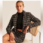 Abercrombie & Fitch  Tweed Mini Skirt - Black/White - XS Photo 1