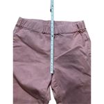 Soft Surroundings Pull On Skinny Jeans Snap Buttons Pink Sz M Photo 3