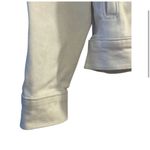 Lands' End Women's White Denim Jacket XL Long Sleeve Casual Photo 6