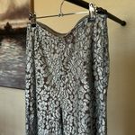 House Of CB  Mara Silver Metallic Trousers NWOT size‎ M Photo 6