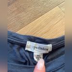 Eyeshadow  Blue Knotted Short Sleeve Shirt Photo 2