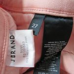 J Brand NWT Suvi in Silver Sage Green Button Hem Utility Crop Stretch Jeans 27 Photo 2