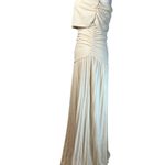 LIONESS  Field Of Dreams Dress in Oatmeal Medium New Womens Maxi Gown Photo 4