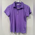 Lady Hagen  Purple Striped Golf Polo Photo 0