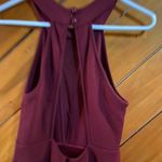 Charlotte Russe Maroon Dressy Jumpsuit Photo 3