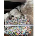 Nahui Ollin Unique Colorful Bag Made from Wrappers Handbag Photo 3