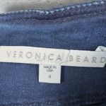 Veronica Beard  Pull On Back‎ Zip Skinny Pants Jeans Blue Sz 4 Photo 3