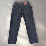 Levi's Vtg 90s  Jeans 550 Womens 14 (Fit 30x30) Relaxed Straight 90s Black Baggy Photo 1