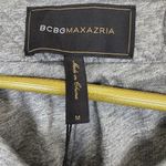 BCBG Maxazria Womens Crop Quilted Moto Jacket Size M Gray Flynn Biker Grunge Y2K Photo 6