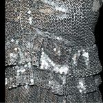 Rue 21 absolutely gorgeous silver sequined ruffle layered party dress! Nwt! Photo 5