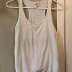 Dolled Up White Racerback Top Photo 0