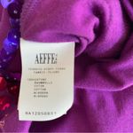 Moschino  Cheap And Chic NWTs Purple Sequin Peace Sign Embellishment Top size 14 Photo 3