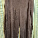 Cynthia Ashby Dark Copper Bronze Brown Wide Leg Culottes Palazzo Pants W36 Silk? Size undefined Photo 4