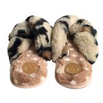 Anthropologie 🆕 Leopard Animal Print Faux Fur Slippers Photo 6