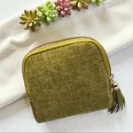 Travel Jewelry Case, Velvet, 5 Separate Compartments Apple Green ~NEW~ Photo 2