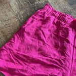 H&M Linen Blend Paperbag Waist Shorts Fuchsia Pink Photo 3