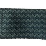 Sole Society  Marlee Woven Fold Over Faux Leather Cross Body Clutch Photo 1