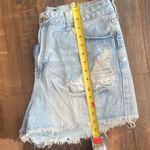 SONG Light Blue Distressed Jean Shorts Size 13 Photo 4