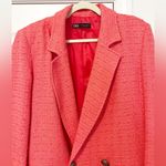 ZARA  Textured Tweed Oversized Blazer Photo 3