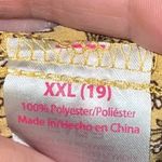 No Boundaries  Hi-Low Sundress Ditsy Floral Print Dress Gold Juniors XXL 19 Photo 11