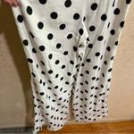 Lovers + Friends Janice white black polka dot jumpsuit Photo 6