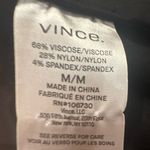 Vince  Pull on Black Ponte Pants sz M Photo 7