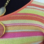 Burns Multi Color Stripes Knit Sweater NWOT Photo 7