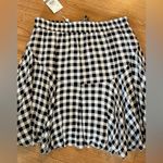 Mud Pie  woman’s flounce checkered skirt Photo 2