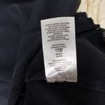 Free People  Vest Womens XS Black Denim Moto Long Relax Frayed Rock Goth OB663677 Photo 13