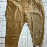 Denim & Co  Tan Corduroys 5X Petite Neutral Plus Size Photo 1