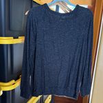 Buffalo David Bitton  Charcoal Gray Knit Top Size Medium Photo 7