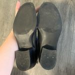 Nine West black leather zip up ankle booties Photo 6