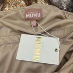 Show Me Your Mumu NEW NWT  Taylor Strapless Tube Maxi Dress In Gold Ombre Sequins Photo 10