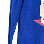 Opening Ceremony  Sweater Blue Wool Hand Womens XS Flaw Photo 1