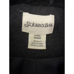 st. john's bay Wool Blend Hooded Coat Women's Large Gray Winter Jacket Photo 4