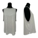 Adidas | NWT | XL | Heather Gray Ringer Tank Athletic Top Muscle Tee Shirt Photo 3