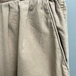 Loft  Wide Leg Khaki Pants Size Small Elastic Paperbag Waist Pockets Chinos Photo 1