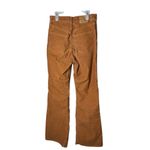 Levi's Ribcage Flare Button Fly Brown Corduroy Pants Boho 70s Vibes Size 26 Photo 5