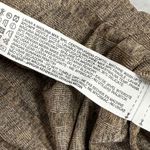 ZARA  Women M Ribbed V Neck Short Sleeve Casual Dress Brown Collection B Photo 7