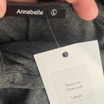 Annabelle Charcoal shirt Midi Dress size L Gray Size L Photo 7