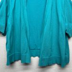 Croft & Barrow Open Front Cardigan Womens 2X Cotton Stretch Workwear Casual Photo 3